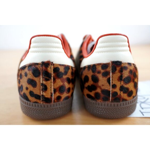 Adidas Samba OG Red Leopard Women's Shoes - Picture 8 of 10